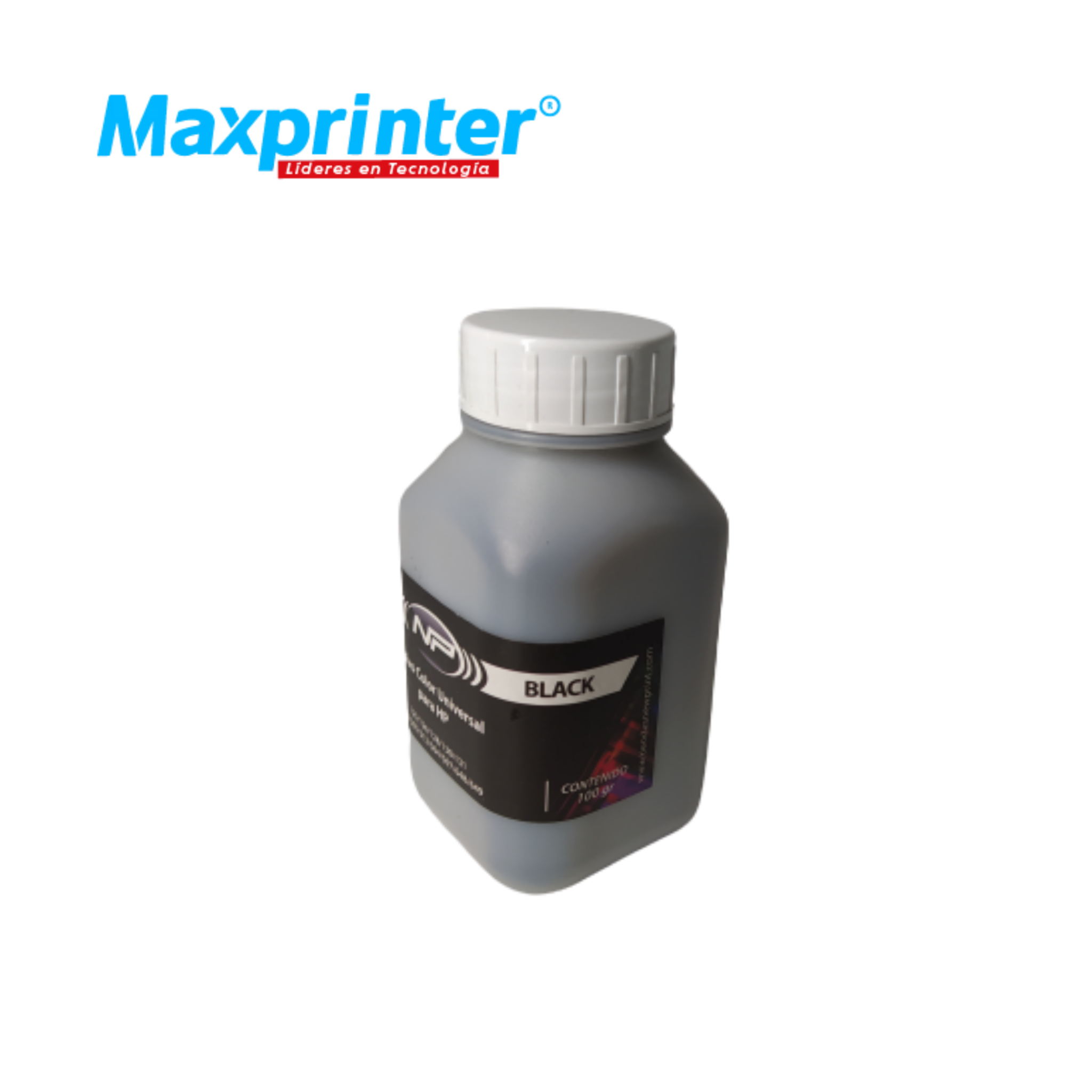 Polvo Para Toner De Color Black Hp Universal Gm Maxprinter