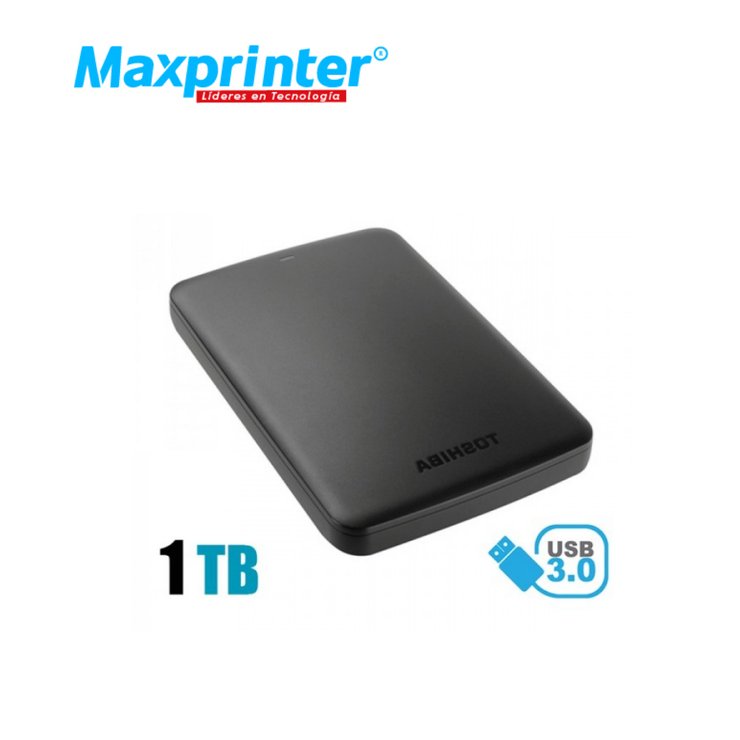 Sur búnker líquido Disco Duro Externo Toshiba 1TB 3.0 - MaxPrinter - Tintas y Toner para  Impresora, Computadores, Portátiles, Pc Gamer, cartuchos y accesorios -  Bucaramanga - Colombia