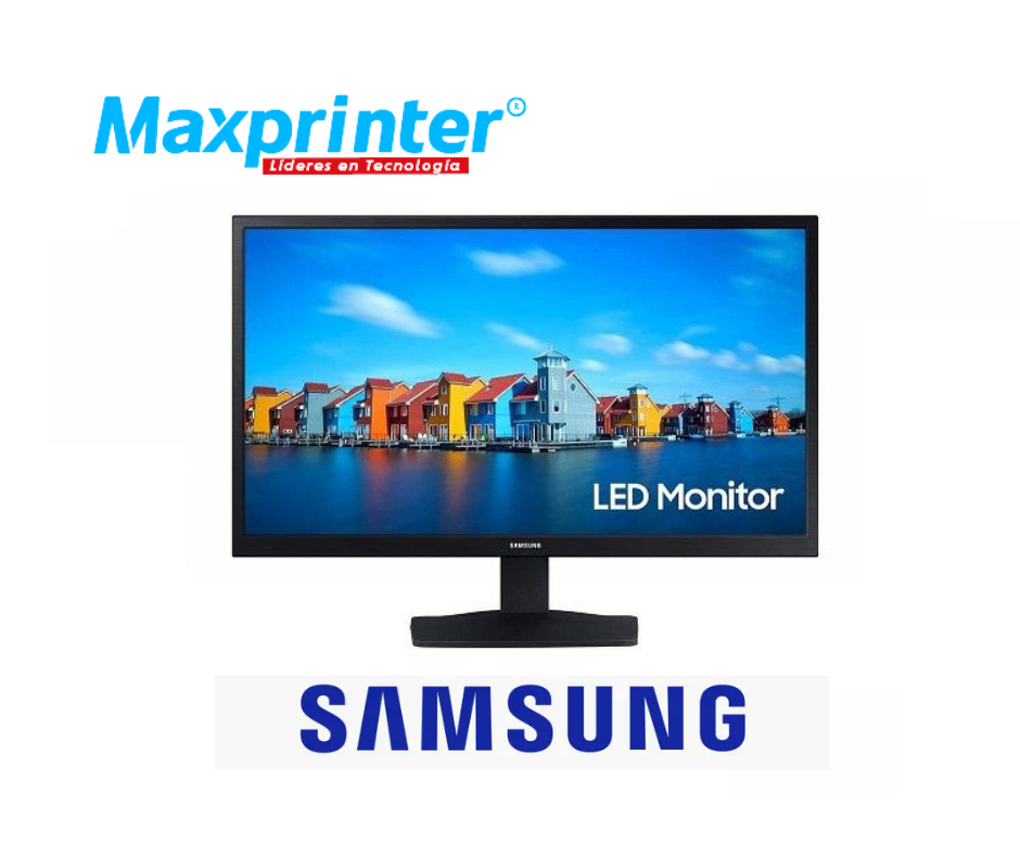 Monitor Samsung 24 Pulgadas Led Ref. LS24A310 - MaxPrinter - Tintas y Toner  para Impresora, Computadores, Portátiles, Pc Gamer, cartuchos y accesorios  - Bucaramanga - Colombia