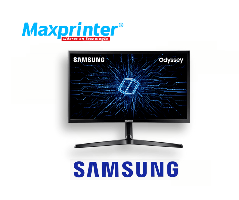 Monitor Samsung 24 Pulgadas Curvo Gamer Ref. LC24RG50 - MaxPrinter