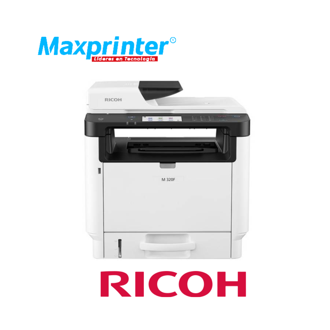 Impresora Multifunción Láser B/N Ricoh M320F MAS TONER ADICIONAL - El Punto  de la Impresora