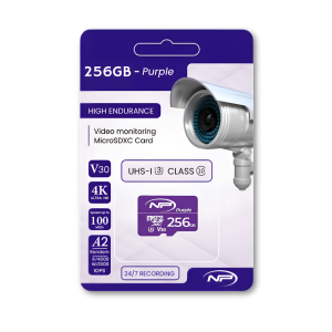 Memoria Micro SD de 256GB para Vigilancia 24/7 - Alta Capacidad