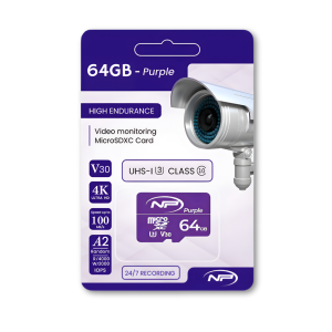 Memoria Micro SD 64GB para Vigilancia 24/7 - Rendimiento Confiable