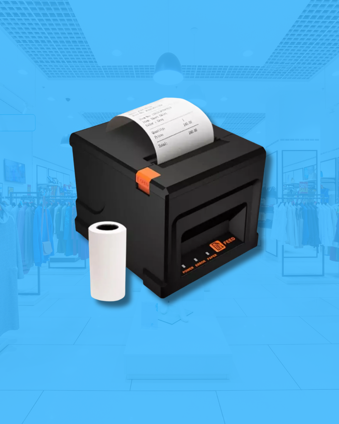 Impresora Termica Newprint T82E USB 80mm - Alta Velocidad para Negocios - Imagen 2