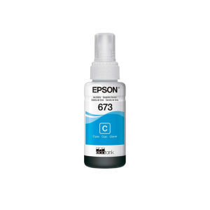 Botella de Tinta Epson 673 Cyan 70ML - Calidad y Rendimiento Superior