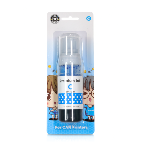 Tinta Canon GI 10 Cian Compatible Premium INK 70ML - Calidad Superior