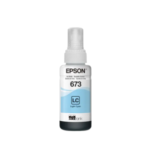 Botella de Tinta Epson 673 Light Cyan - Calidad Superior para Impresoras Epson