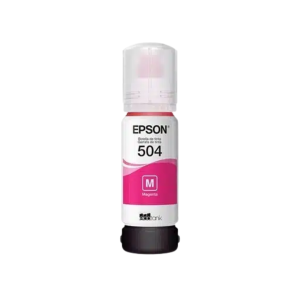 Botella de Tinta Epson 504 Magenta Original 65ML para EcoTank L4150 / L6171