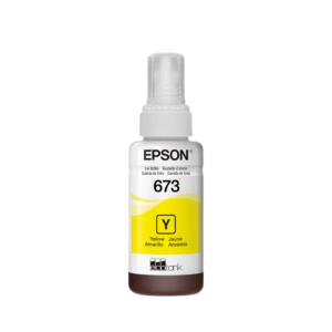 Botella de Tinta Epson 673 Yellow 70ML - Calidad y Rendimiento