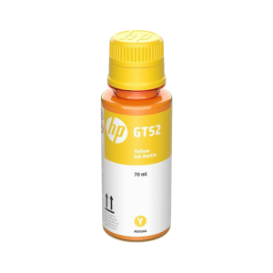 Botella de Tinta HP GT 52 Yellow - Calidad Superior para Impresoras HP