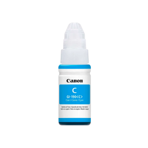 Botella de Tinta Canon GI-190 Cyan 70ML - Calidad y Rendimiento