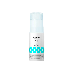 Botella de Tinta Canon GI-11 Cyan 70ML - Calidad Superior