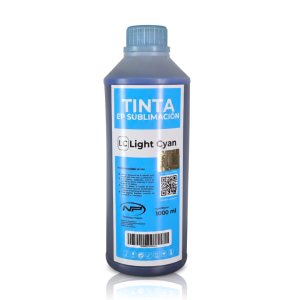 Tinta de Sublimación Light Cyan Profesional - NewPrint | 1 Litro