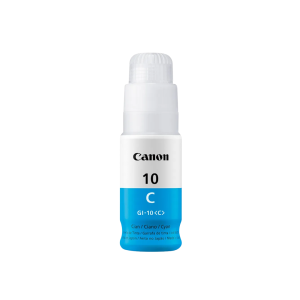 Botella de Tinta Canon GI-10 Cyan 70ML - Calidad y Rendimiento Superior