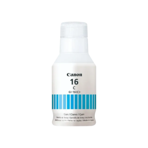 Botella de Tinta Canon GI-16 Cyan 135ML - Calidad de Impresión Superior