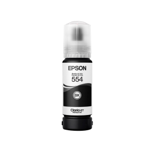 Botella de Tinta Epson 554 Black - Calidad Superior para Impresoras Epson