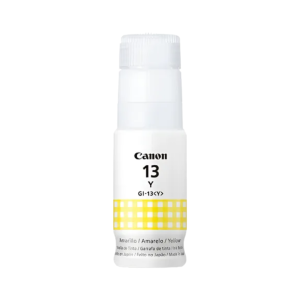 Botella de Tinta Canon GI-13 Yellow 70ML - Calidad Superior para Impresoras Canon