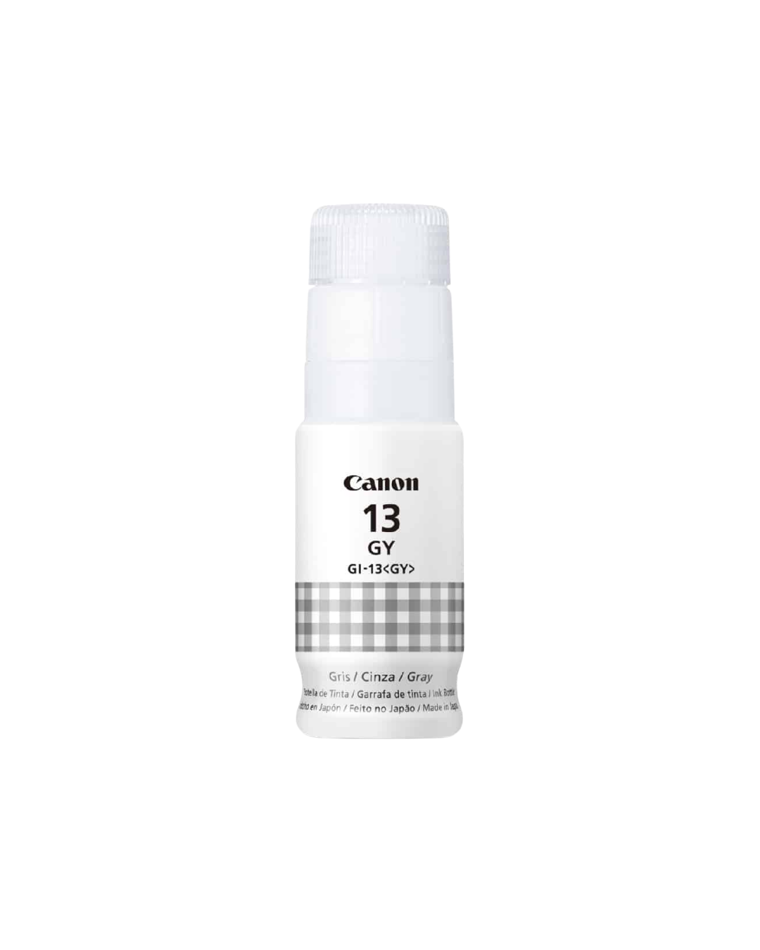Botella de Tinta Canon GI-13 Gris 70ML - Calidad Superior para Impresoras Canon