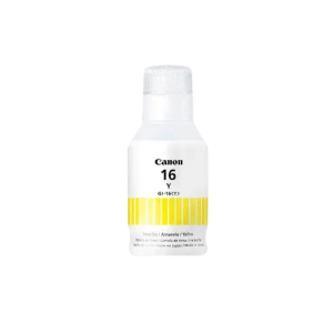 Botella de Tinta Canon GI-16 Yellow 135ML - Calidad y Rendimiento