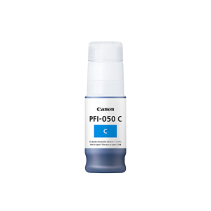 Botella de Tinta Canon PFI-050 Cyan 70ML - Calidad y Rendimiento