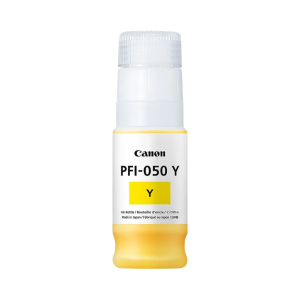 Botella de Tinta Canon PFI-050 Yellow 70ML - Calidad Superior