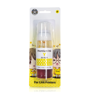 Tinta Canon GI 10 Amarillo Compatible Premium INK 70ML - Calidad Superior