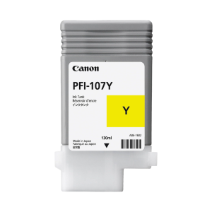 Cartucho Canon PFI-107 Amarillo - Calidad y Rendimiento Superior