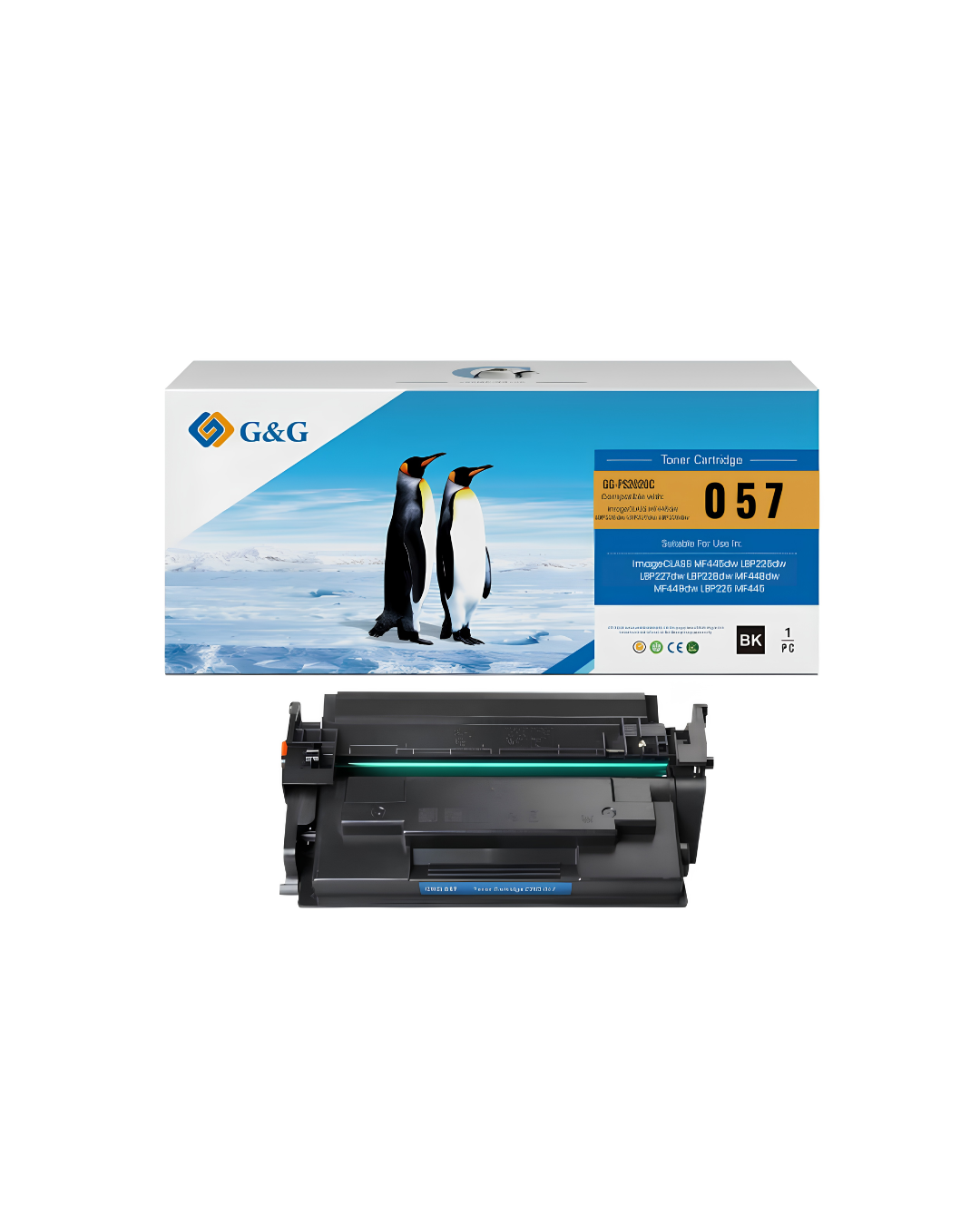 Toner G&G 057 - Calidad de Impresion Superior para tu Impresora