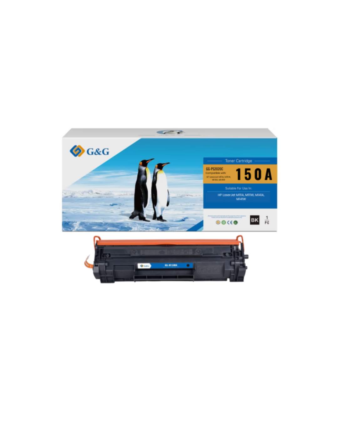 Toner G&G 150A (W1500A) - Calidad de Impresion Superior