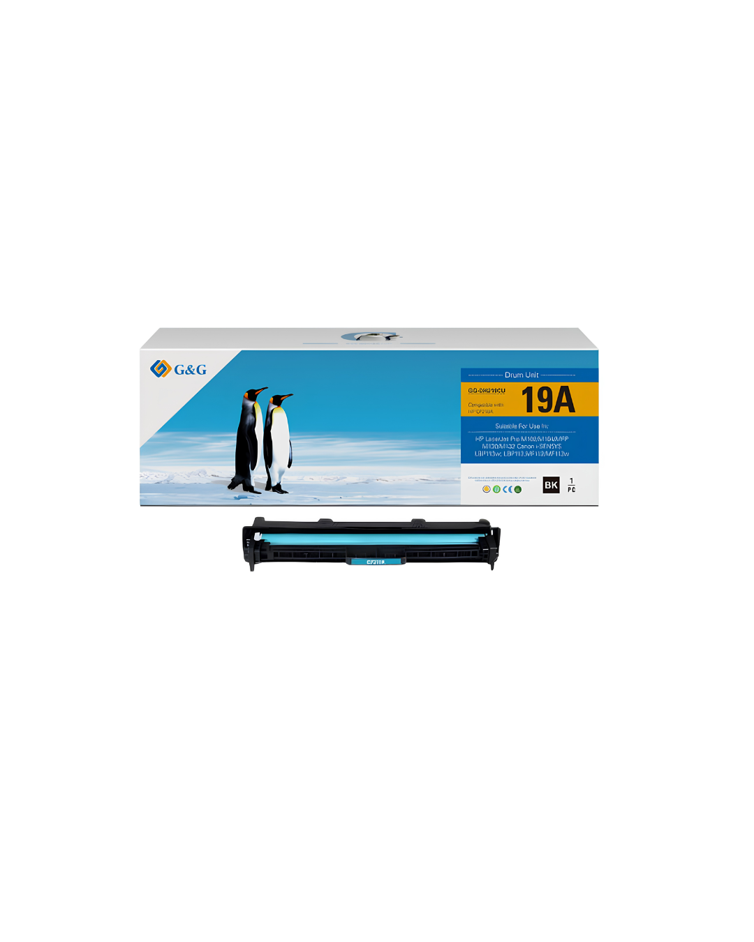 Fotoconductor G&G 19A (CF219A) - Calidad de Impresion Superior