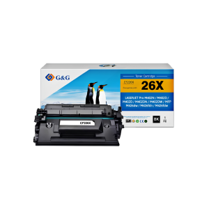 Toner G&G 26X (CF226X) - Rendimiento Superior para Impresoras