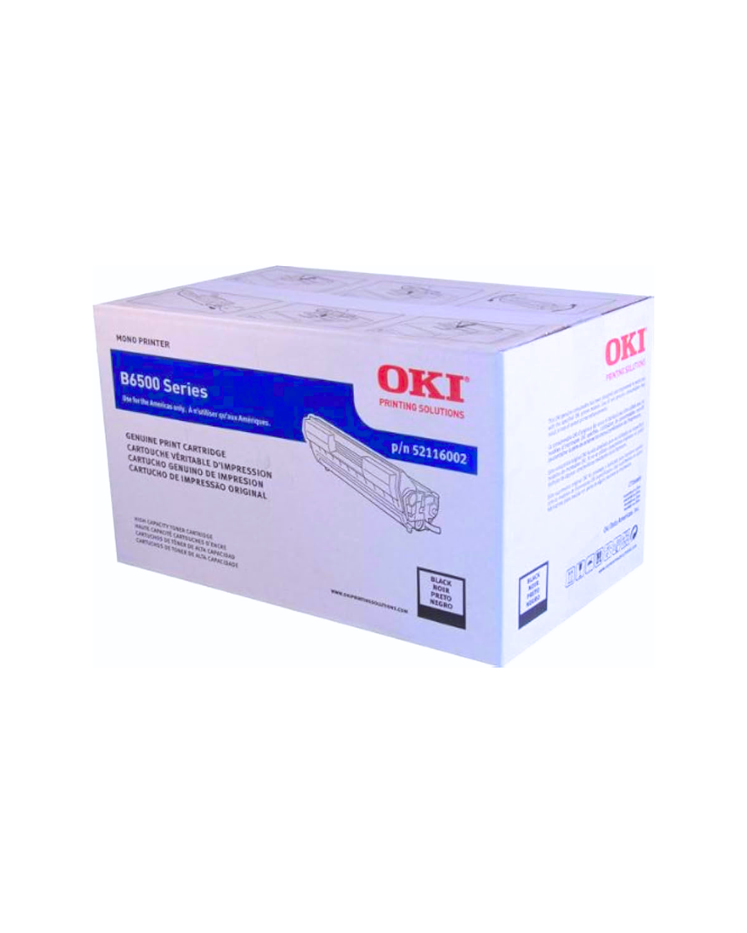 Toner Oki B6500 - Impresion de Alta Calidad para tu Impresora