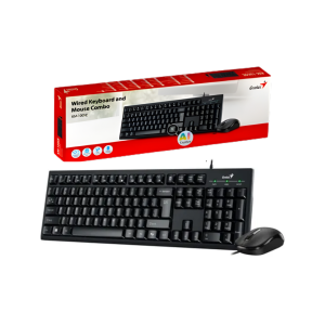 Combo Teclado y Mouse Genius KM100SE - Alámbrico | Tecnología de Calidad