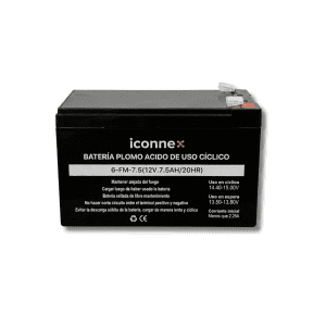 Batería para UPS Iconnex 12V 7.5Ah - Ref. 6FM7.5 | Maxprinter/NP