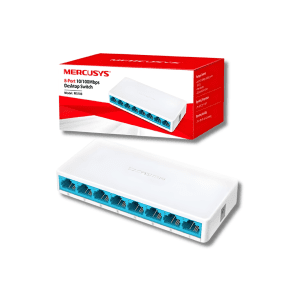 Switch Mercusys MS108 - Conectividad Eficiente para tu Red