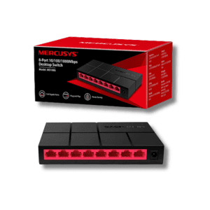 Switch Mercusys MS108G - Conectividad Eficiente para tu Red