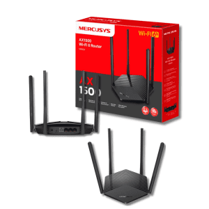 Router Mercusys MR60X AX1500 - Conectividad de Alta Velocidad para tu Hogar