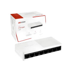 Switch de 8 Puertos Hikvision DS-3E0508D-O - Conectividad Eficiente para Redes