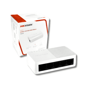 Switch de 5 Puertos Hikvision DS-3E0505D-O - Conectividad Eficiente