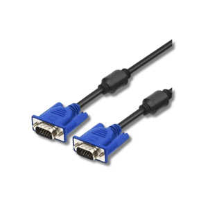 Cable VGA Encauchetado 1,5 m - Conexión Resistente para tus Dispositivos