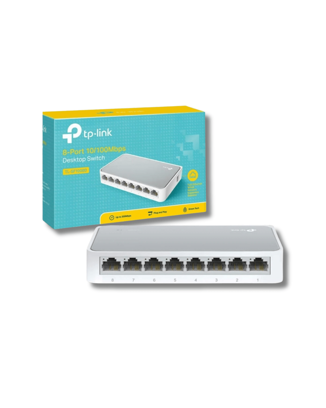 Switch TP-Link SF1008D - Conectividad Eficiente para tu Red