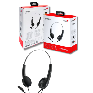 Diadema Genius HS-220U - Conexión USB para Audio de Alta Calidad