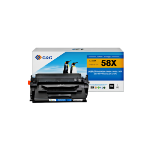 Toner G&G 58X (CF258X) - Calidad de Impresion Superior para tu Impresora