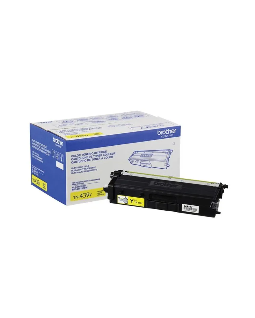 Toner Brother TN 439 Amarillo - Ultra Alto Rendimiento | 9,000 Paginas