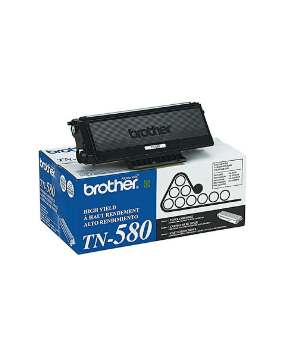 Toner Brother TN 580 - Calidad de Impresion Superior