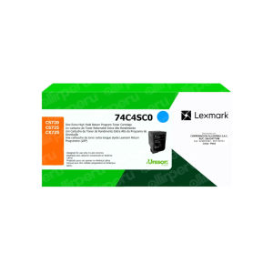 Toner Lexmark 74C4SC0 para Impresoras CS720DE, CX725DHE, CS725DE