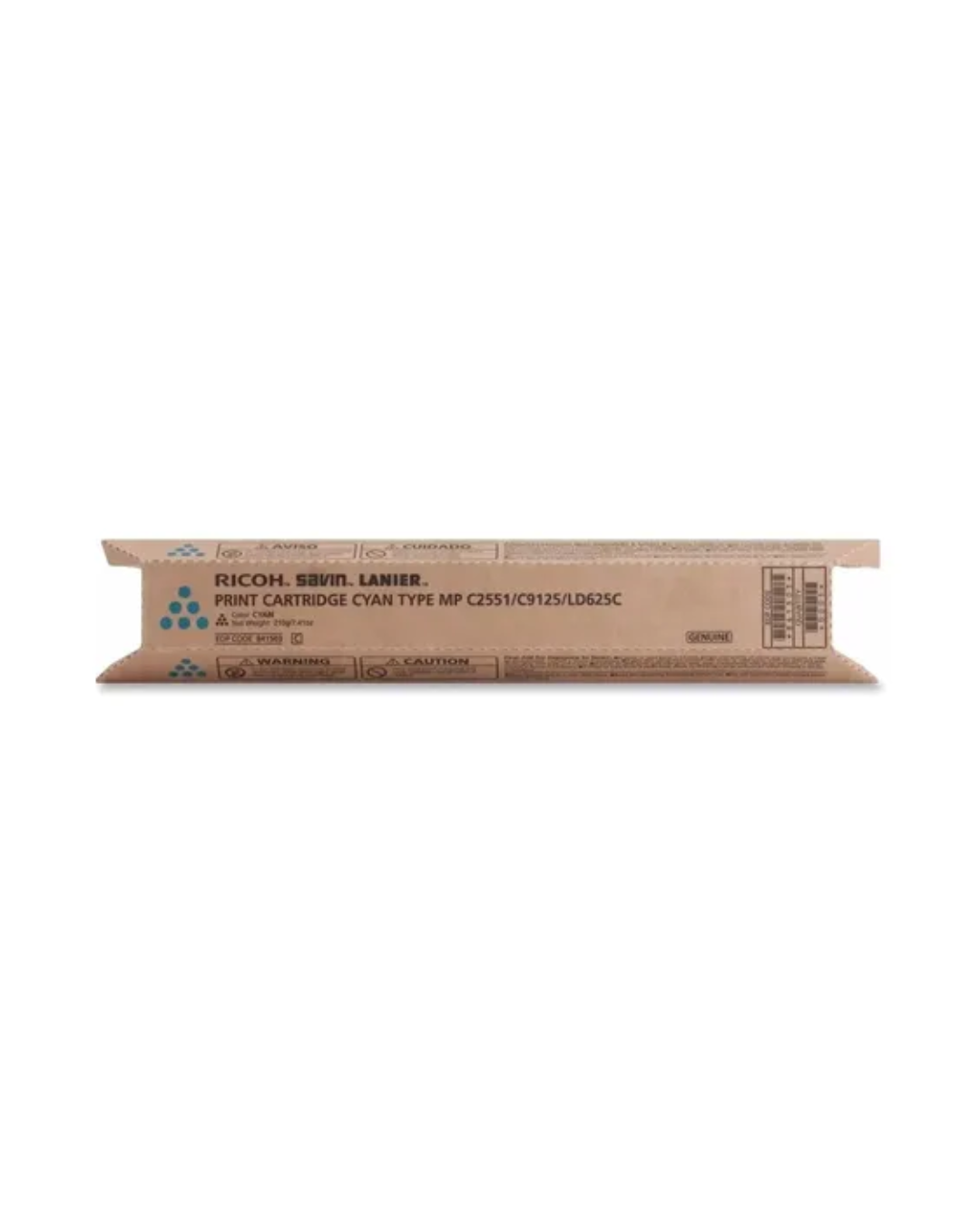 Toner Ricoh MP C2551/C9125/LD625C Cian - Calidad de Impresion Superior