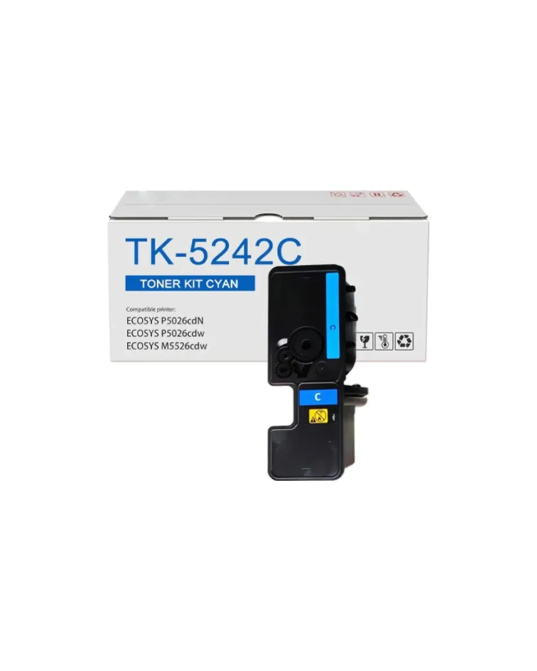 Toner TK 5242 Cian - Calidad de Impresion Superior para Impresoras