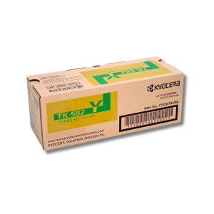 Toner TK 582 Amarillo - Calidad de Impresion Excepcional para tu Impresora