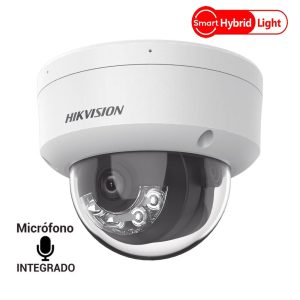 Cámara Domo IP Hikvision DS-2CD1123G2-I 2MP 1080p - Vigilancia Exterior con Acusense